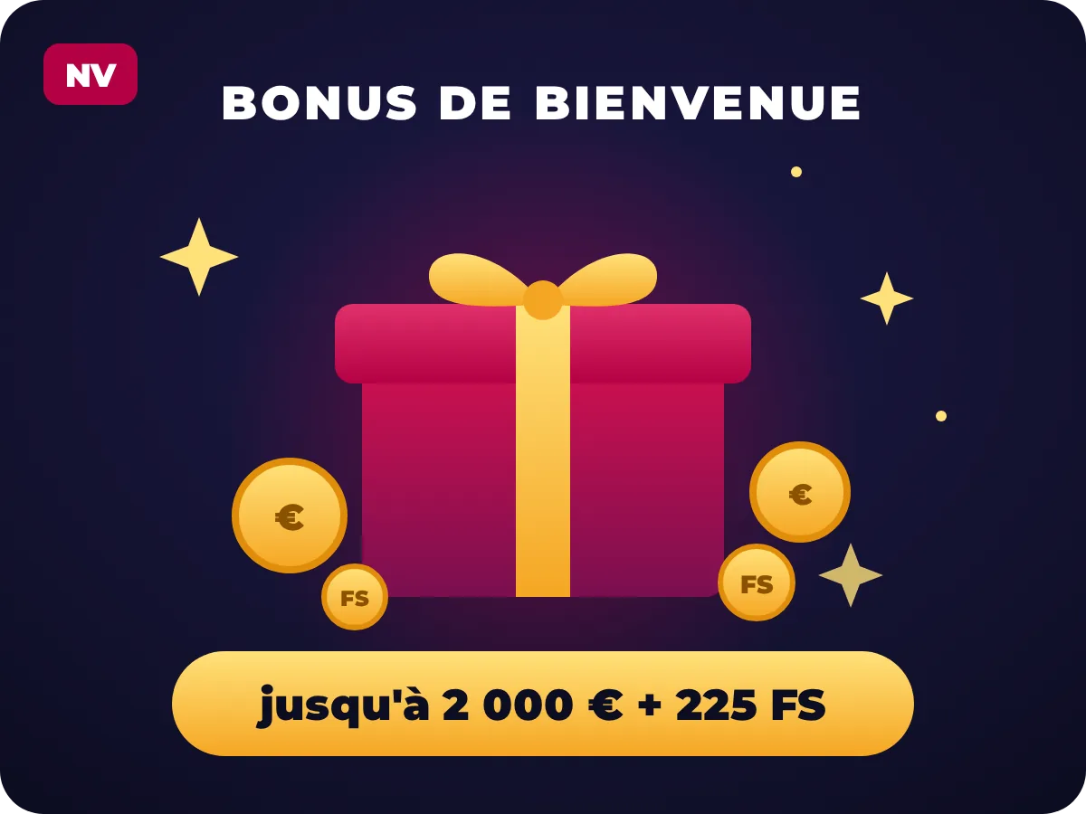 NV Casino bonus de bienvenue